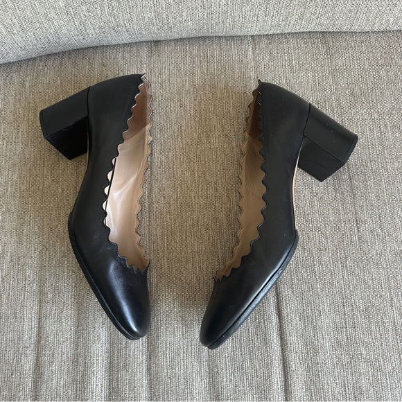 Chloe Lauren Scalloped Pumps - Picture 8 of 10